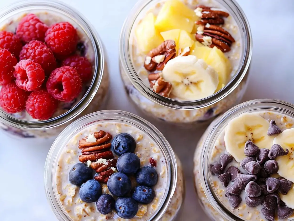 Tropical overnight oats